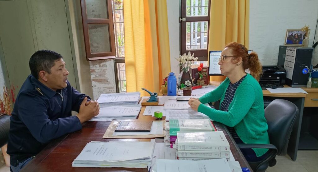 Colonia Benítez: balance positivo para el trabajo entre justicia de paz y policía